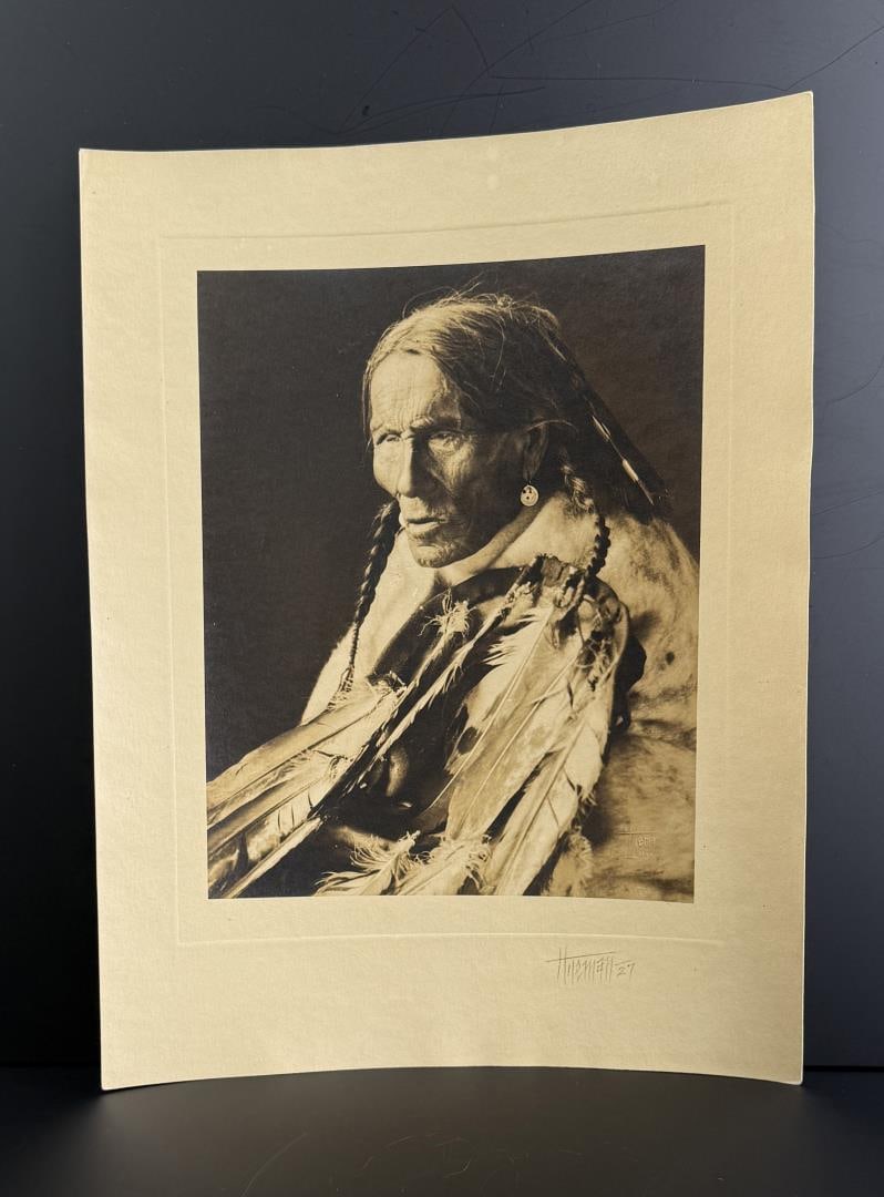 White Wolf Glacier Park Montana Indian Photo: Photographer is TJ Hileman. 11" by 14"