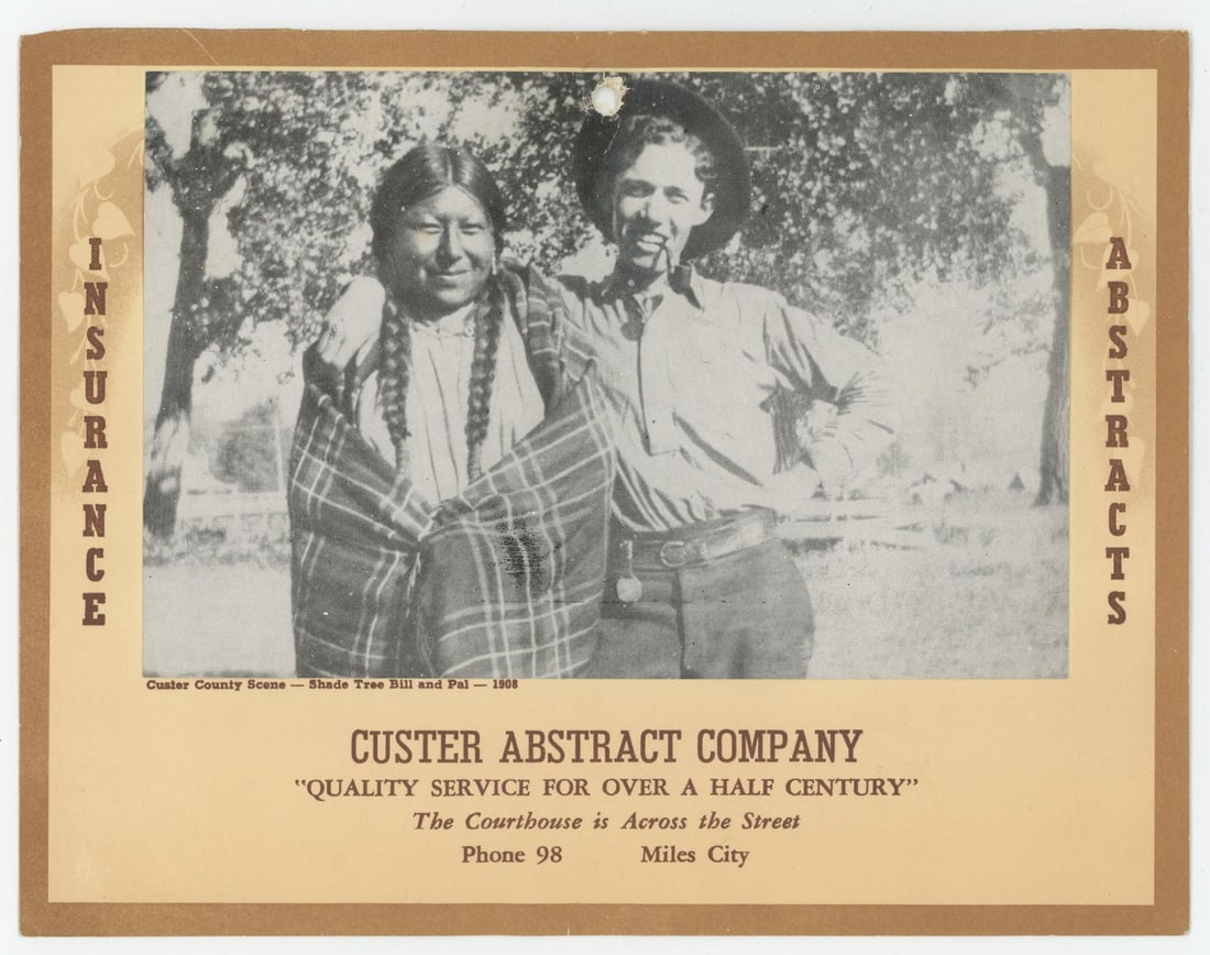 Custer Abstract Company Miles City Montana Sign (1 of 3)