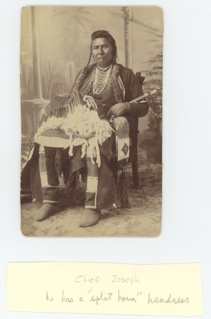 Chief Joseph Nez Perce Indian Photo (1 of 3)