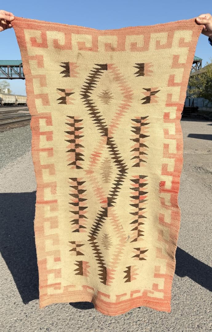 Transitional Navajo Indian Valero Star Blanket (1 of 8)