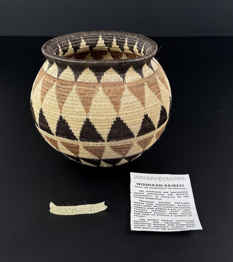 Wounaan Embera Panamanian Rainforest Basket (1 of 9)
