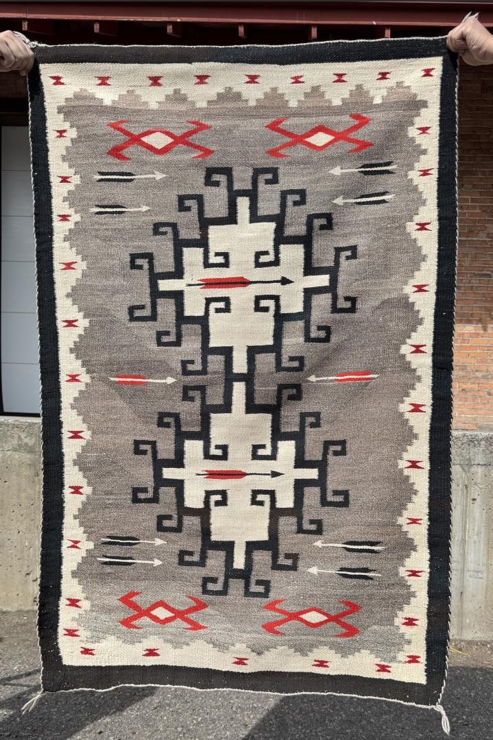 J.B. Moore Style Navajo Indian Crystal Rug (1 of 5)