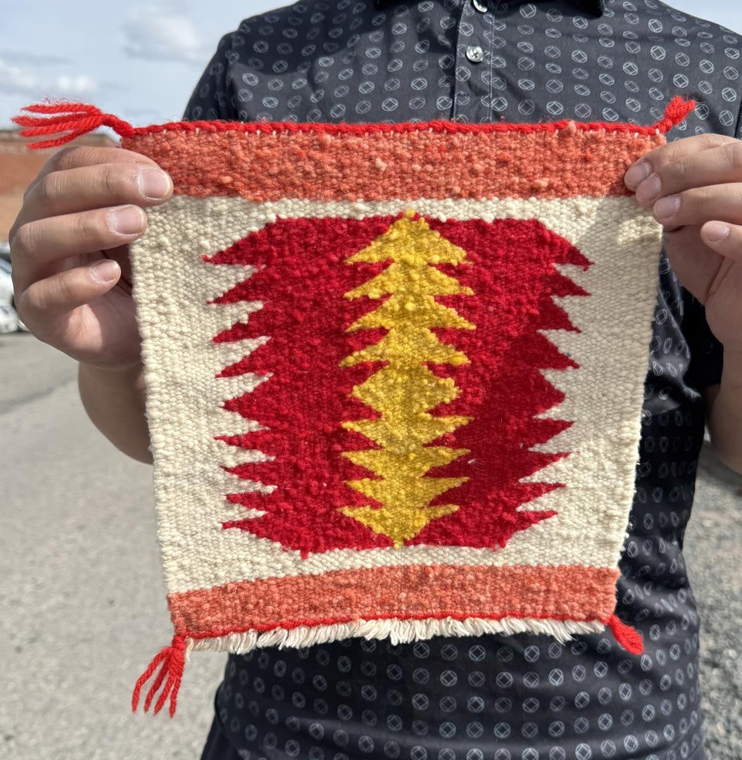 Navajo Indian Gallup Sampler Throw Rug (1 of 3)