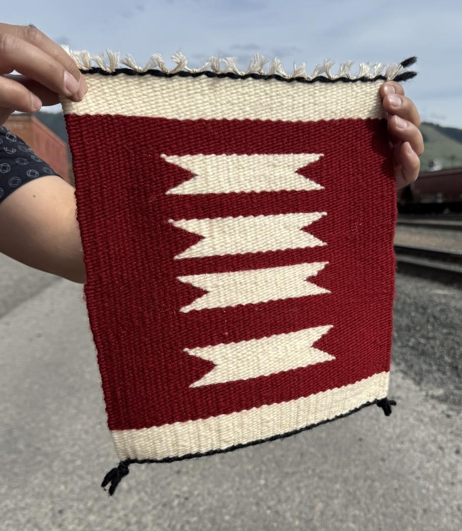 Navajo Indian Gallup Sampler Throw Rug (1 of 3)