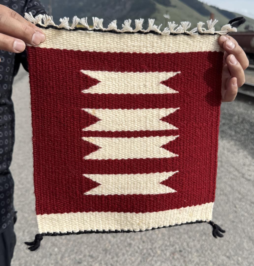 Navajo Indian Gallup Sampler Throw Rug (1 of 3)
