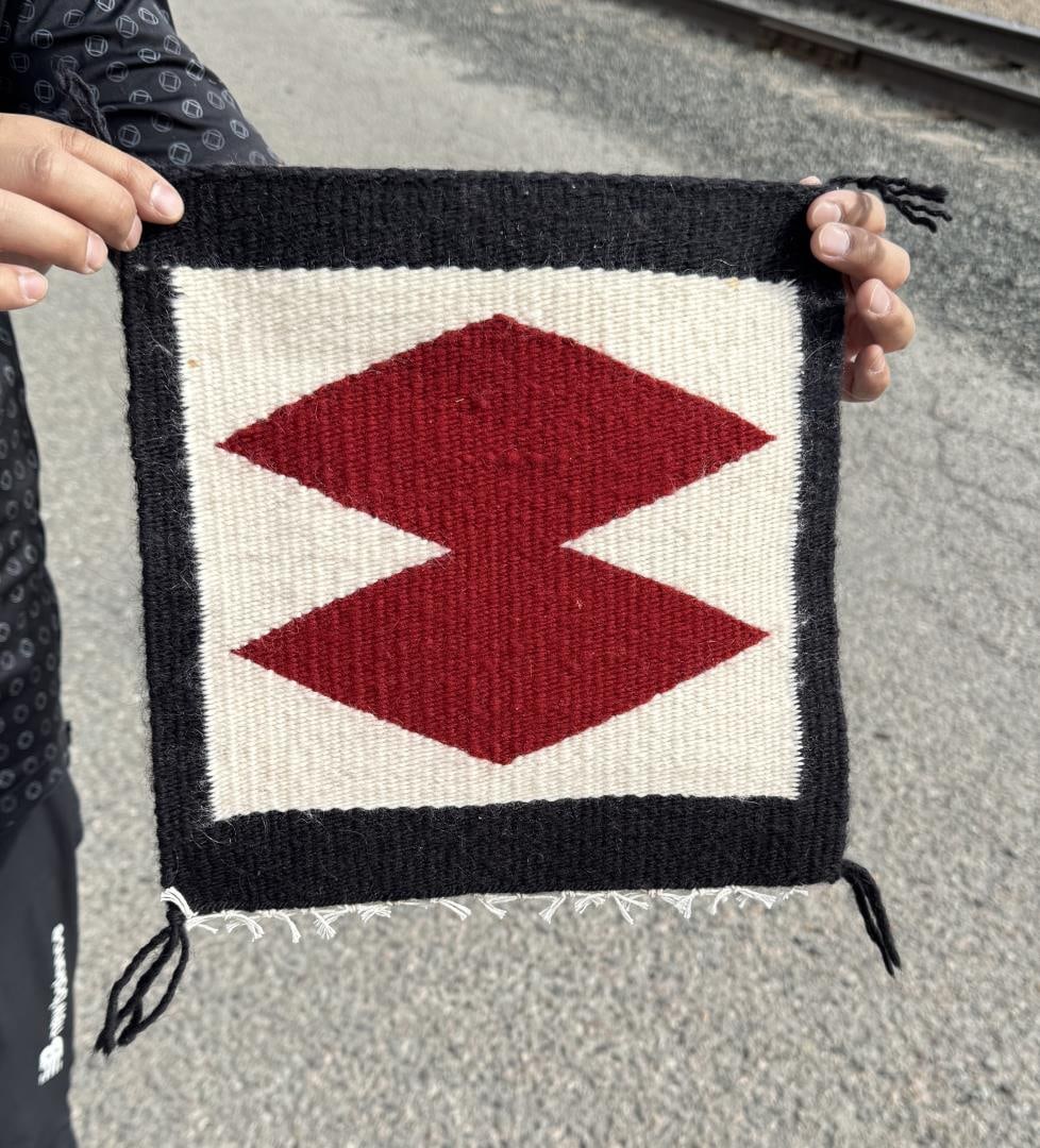 Navajo Indian Gallup Sampler Throw Rug (1 of 3)