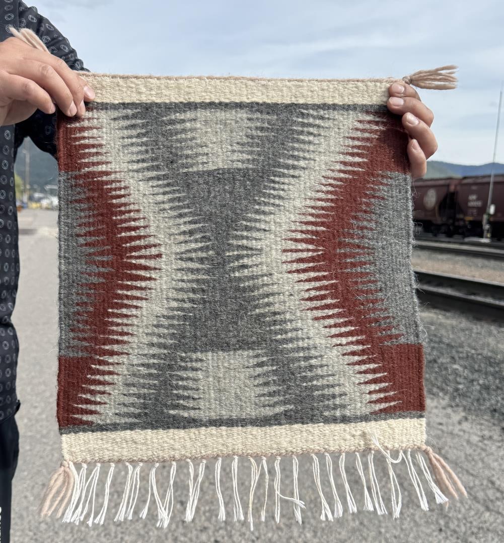 Navajo Indian Gallup Sampler Throw Rug (1 of 3)