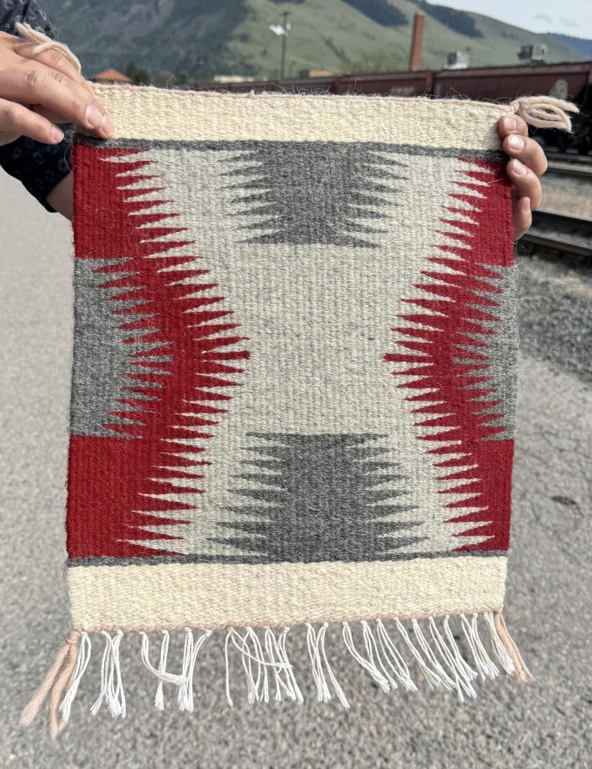 Navajo Indian Gallup Sampler Throw Rug (1 of 3)