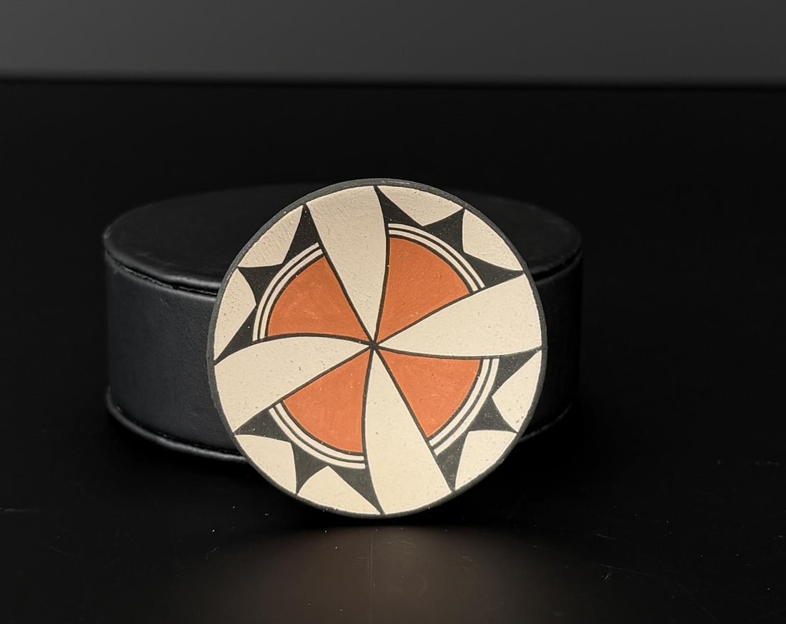 Divine Reano Acoma Pueblo Miniature Bowl (1 of 5)