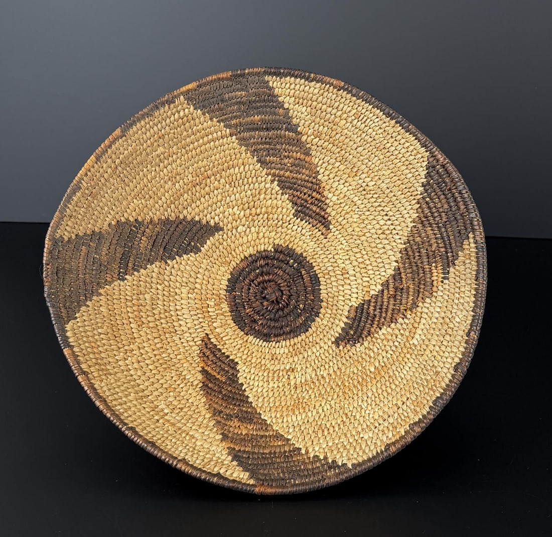 Pima Native American Indian Basket (1 of 8)