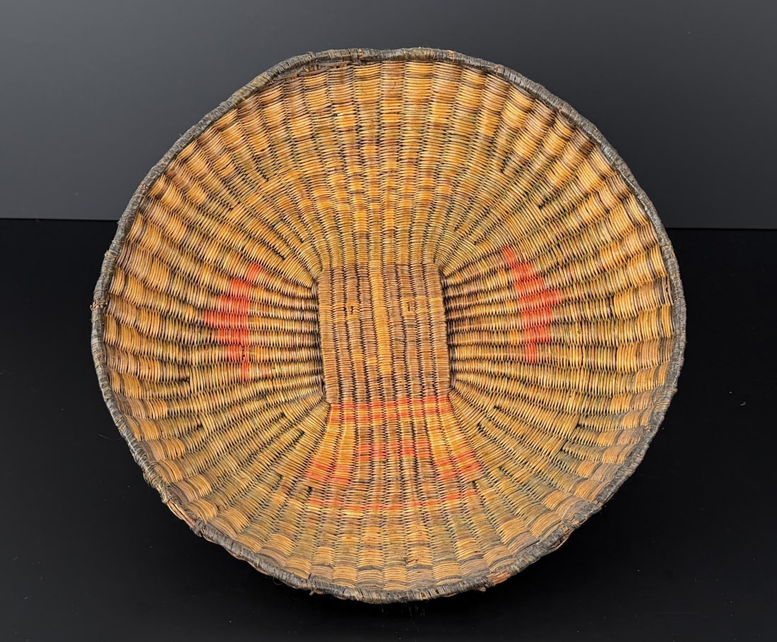 Hopi Native American Indian Basket Tray Third Mesa (1 of 8)