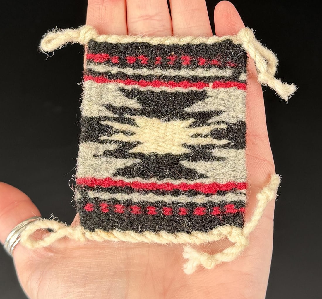 Miniature Navajo Indian Sampler Rug (1 of 3)