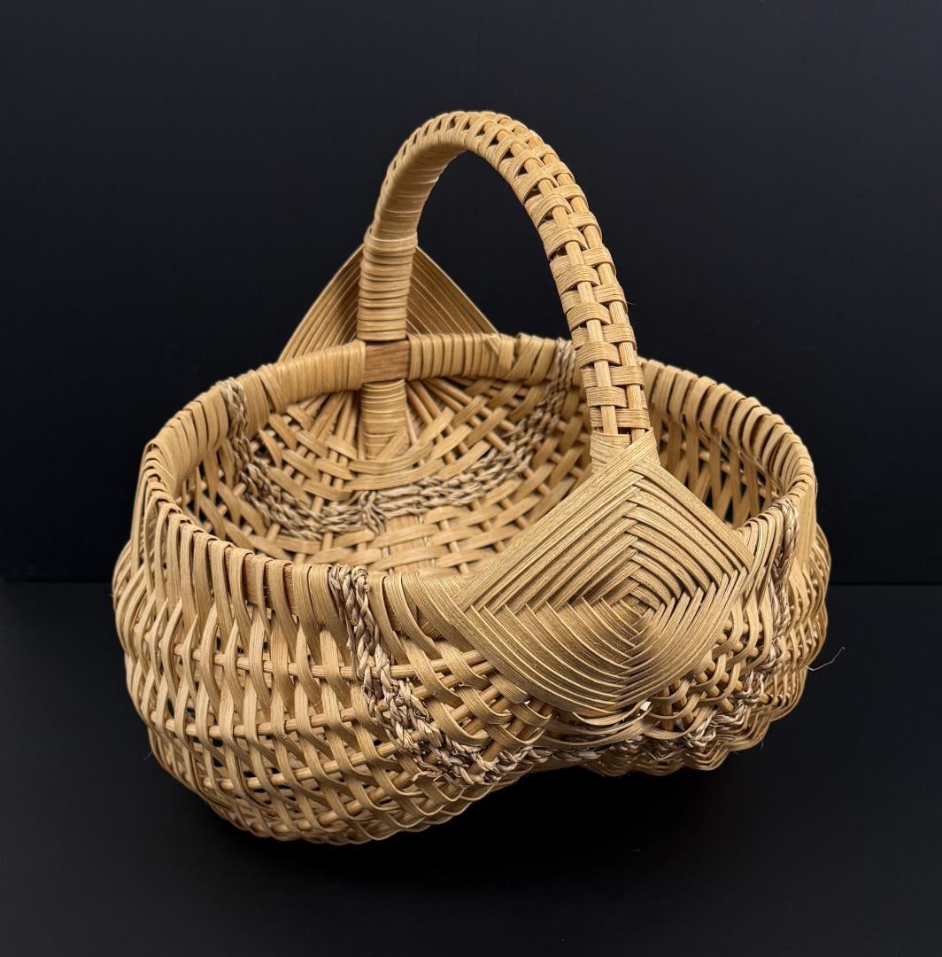 Rose Ann Cowger Folk Art Basket (1 of 13)