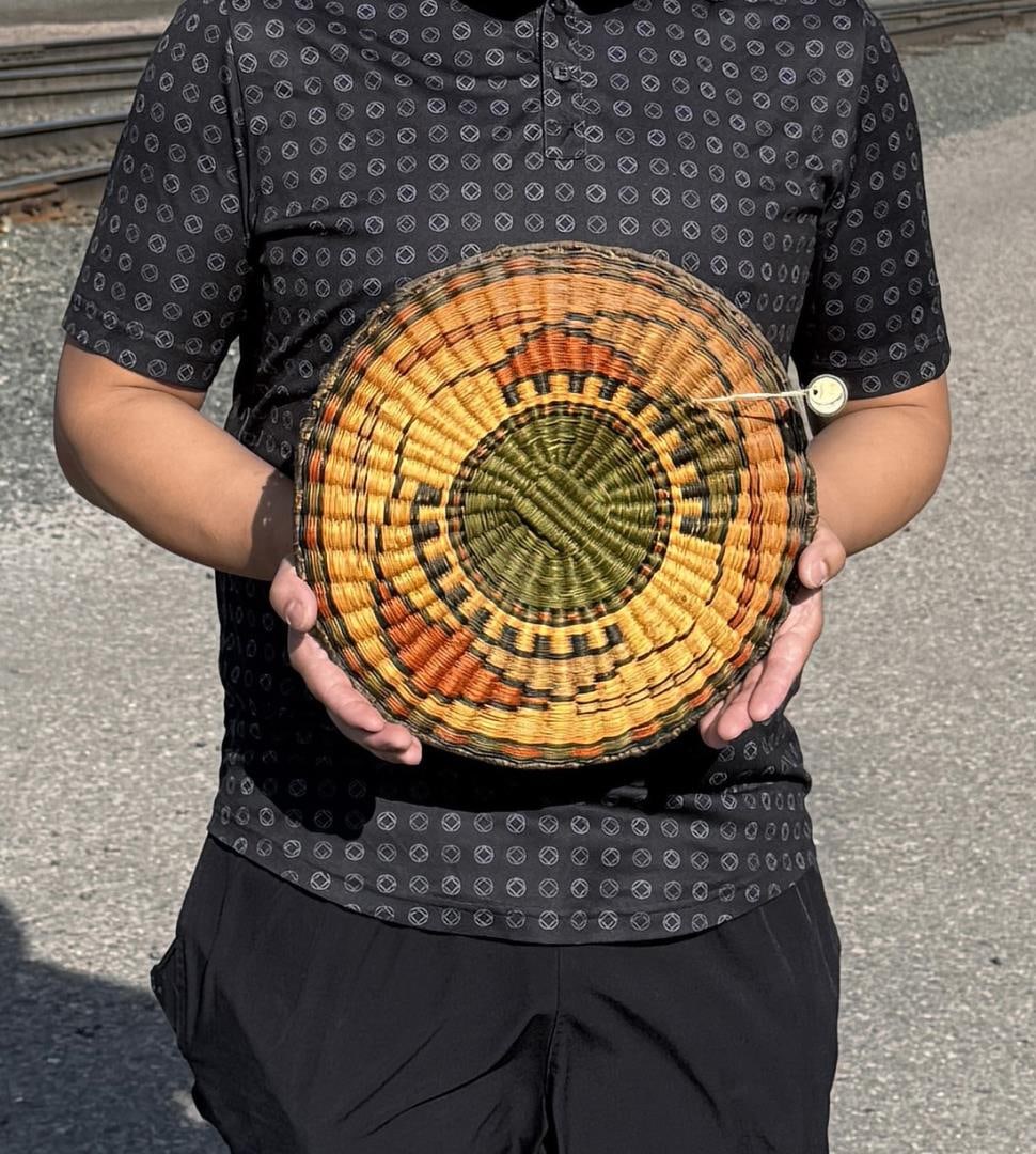 Hopi Native American Indian Basket Tray Third Mesa (1 of 10)