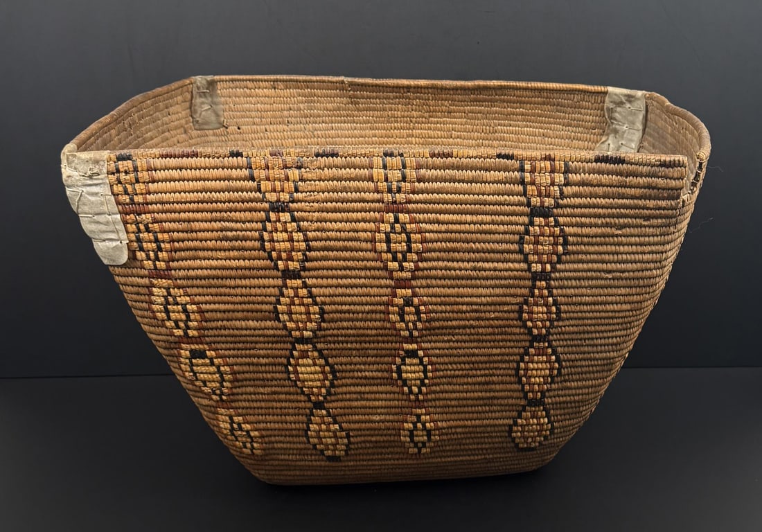 Salish Fraser River Native American Indian Basket (1 of 12)