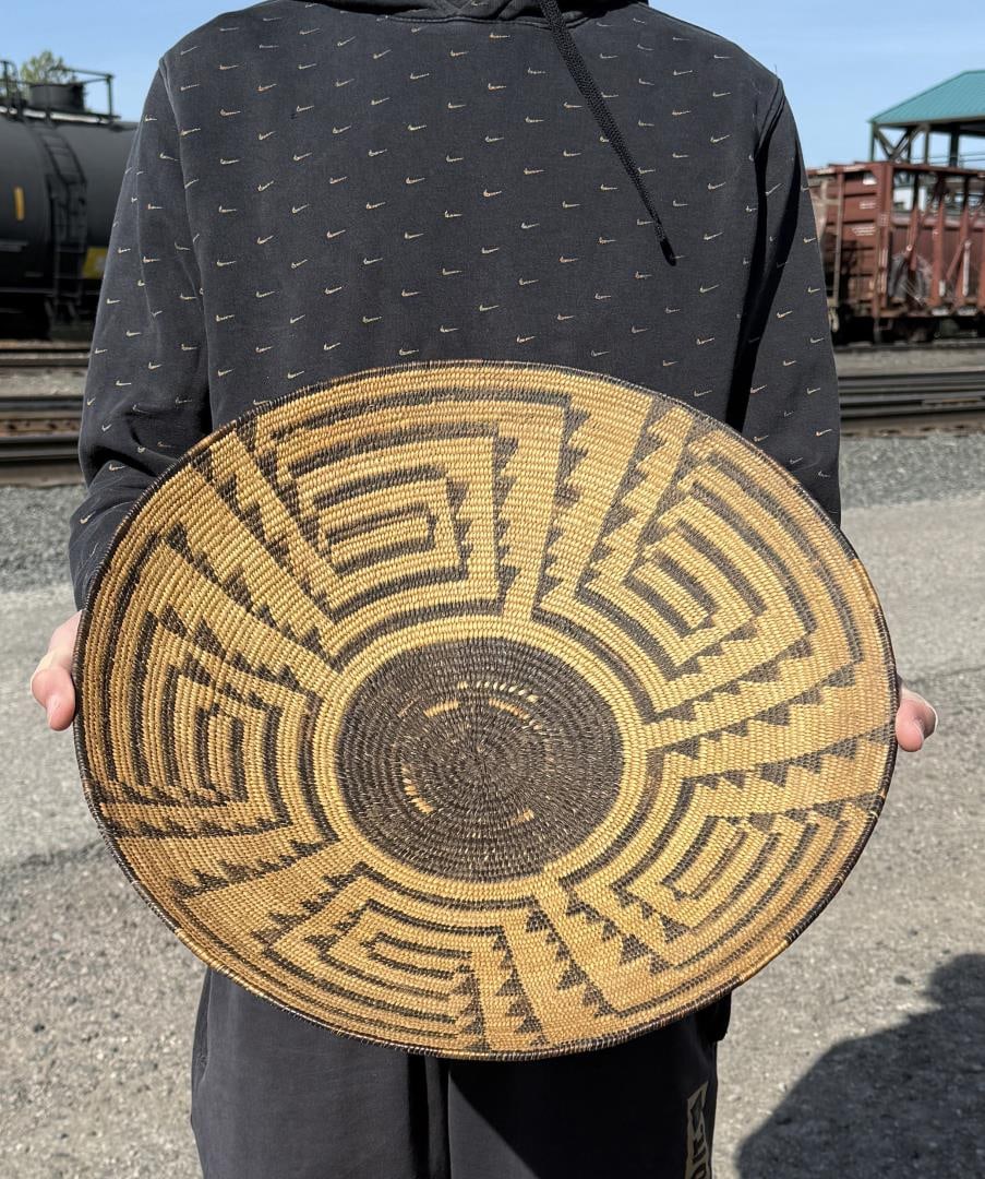 Pima Native American Indian Basket (1 of 7)