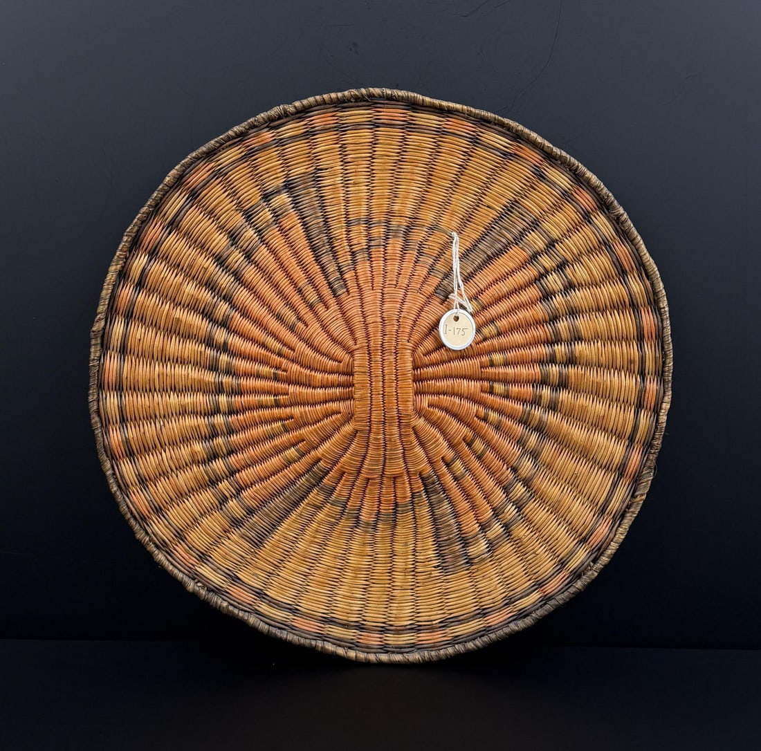 Hopi Native American Indian Basket Tray Third Mesa (1 of 6)