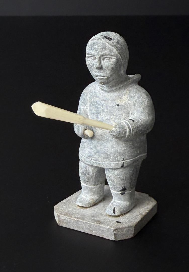F. Mituito Inuit Eskimo Soapstone Carving (1 of 10)