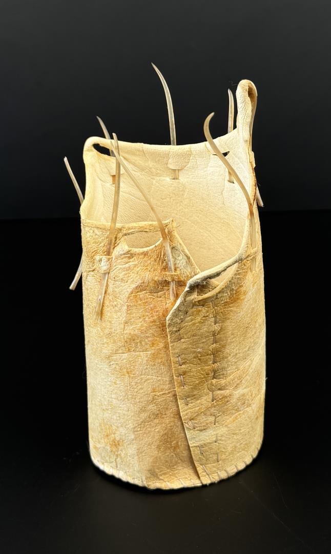 Darlene Apangalook Yupik Inuit Seal Basket (1 of 9)