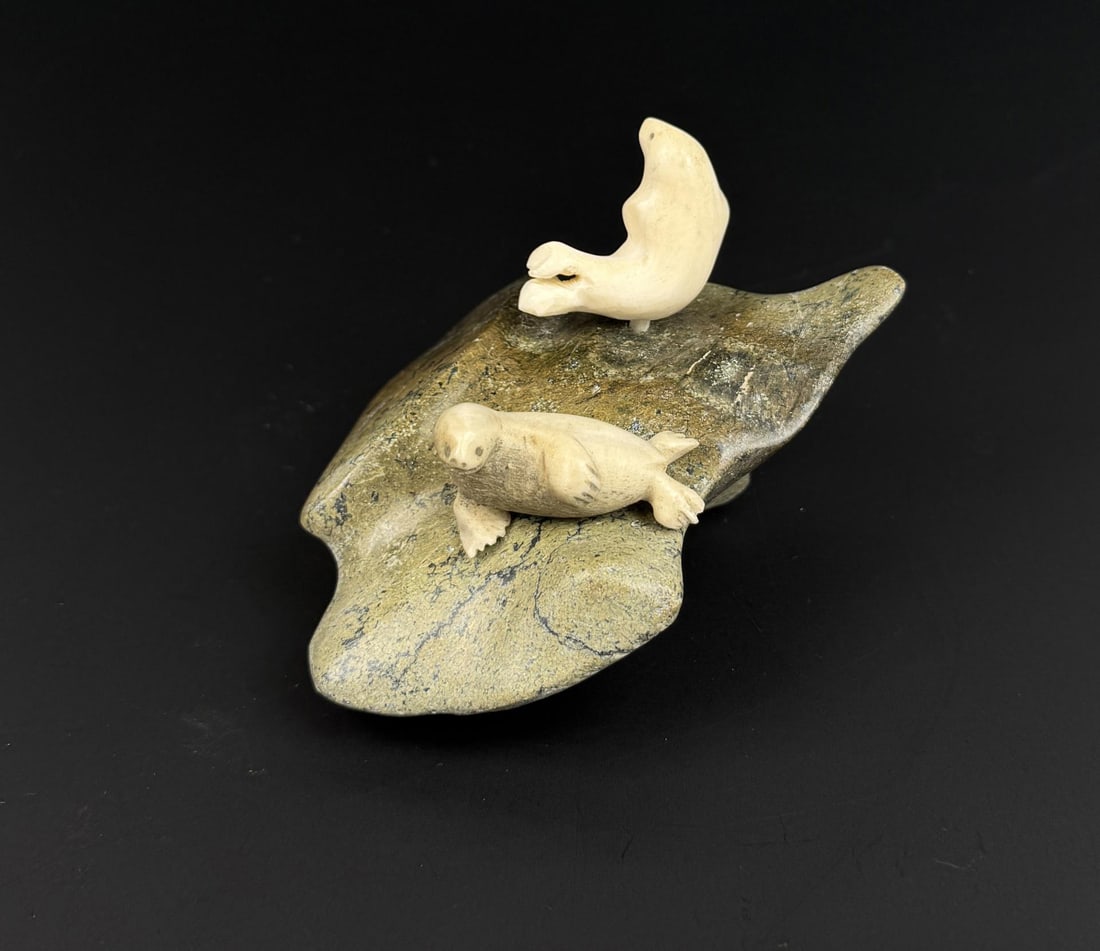 Mariano Aupilardjuk Alaskan Inuit Eskimo Seals (1 of 9)