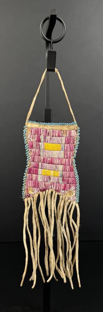 Fort Berthold Sioux Indian Strike a Lite Bag (1 of 3)