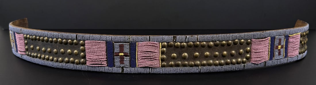 Montana Crow Native American Indian Beaded Belt (1 of 9)