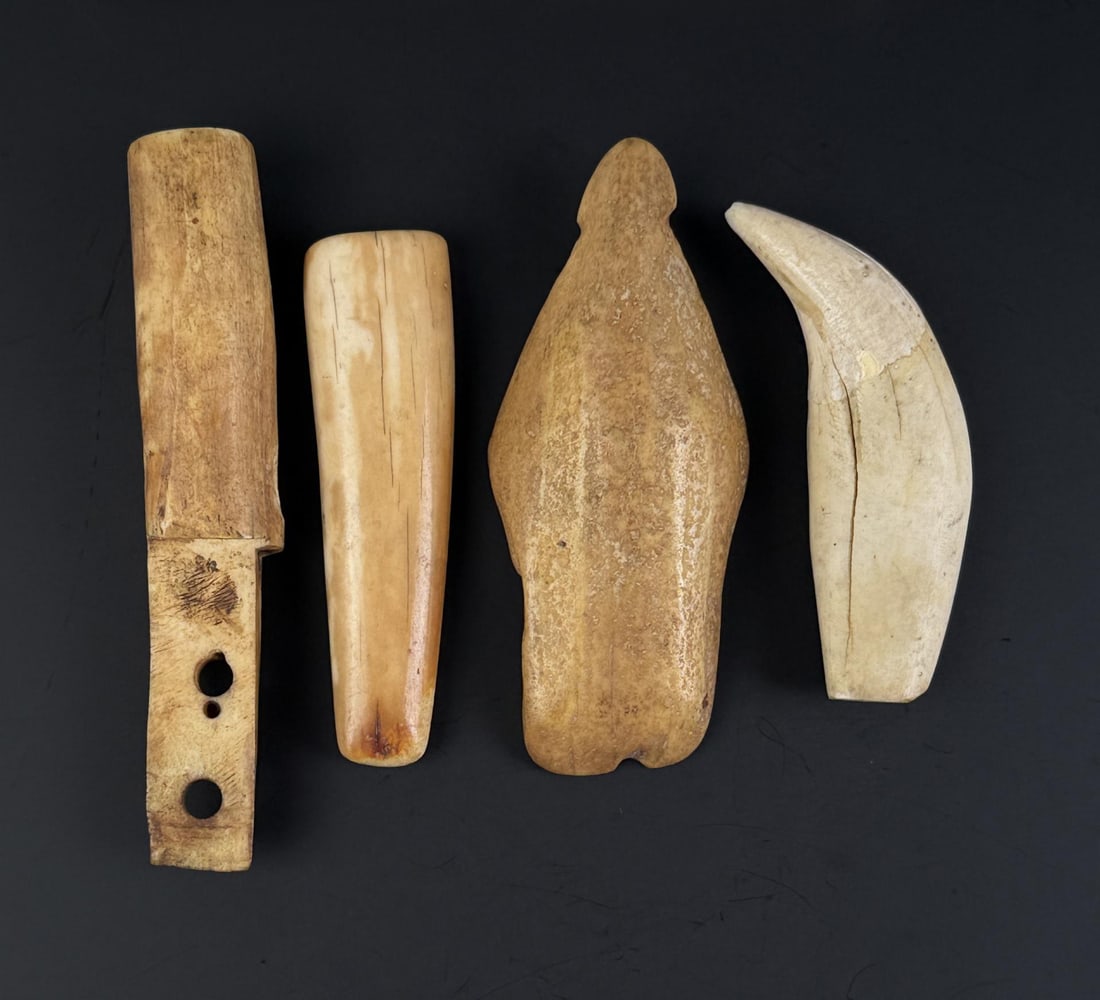 Ancient Thule Inuit Alaskan Eskimo Ivory Tools (1 of 7)