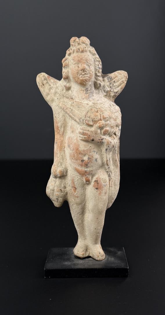Ancient Roman Hellenistic Terracotta Eros Statue (1 of 5)