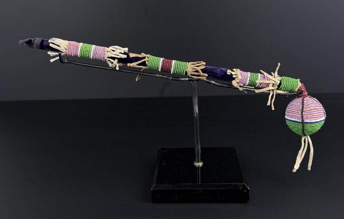 Apache Native American Indian Flop Head War Club (1 of 5)
