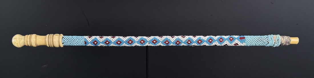 Paiute Native American Indian Beaded Pipe Stem (1 of 7)