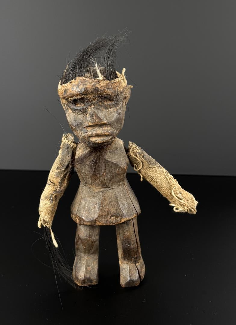 African Jointed Wood Doll (1 of 5)