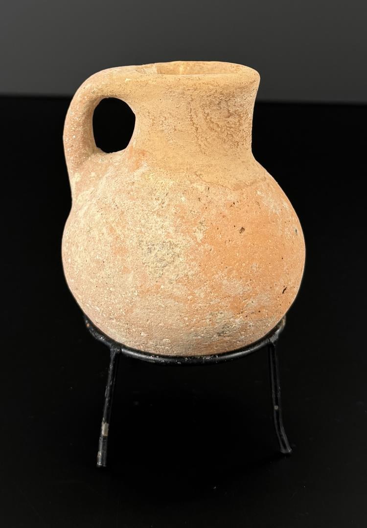 Ancient Holy Land Canaanite Terracotta Pitcher (1 of 6)