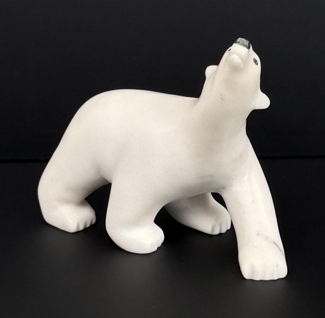 Noo Atsiaq Inuit Polar Bear Carving (1 of 7)