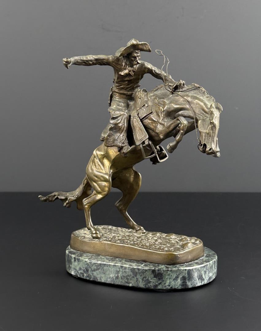 Frederic Remington The Bronco Buster Bronze (1 of 9)