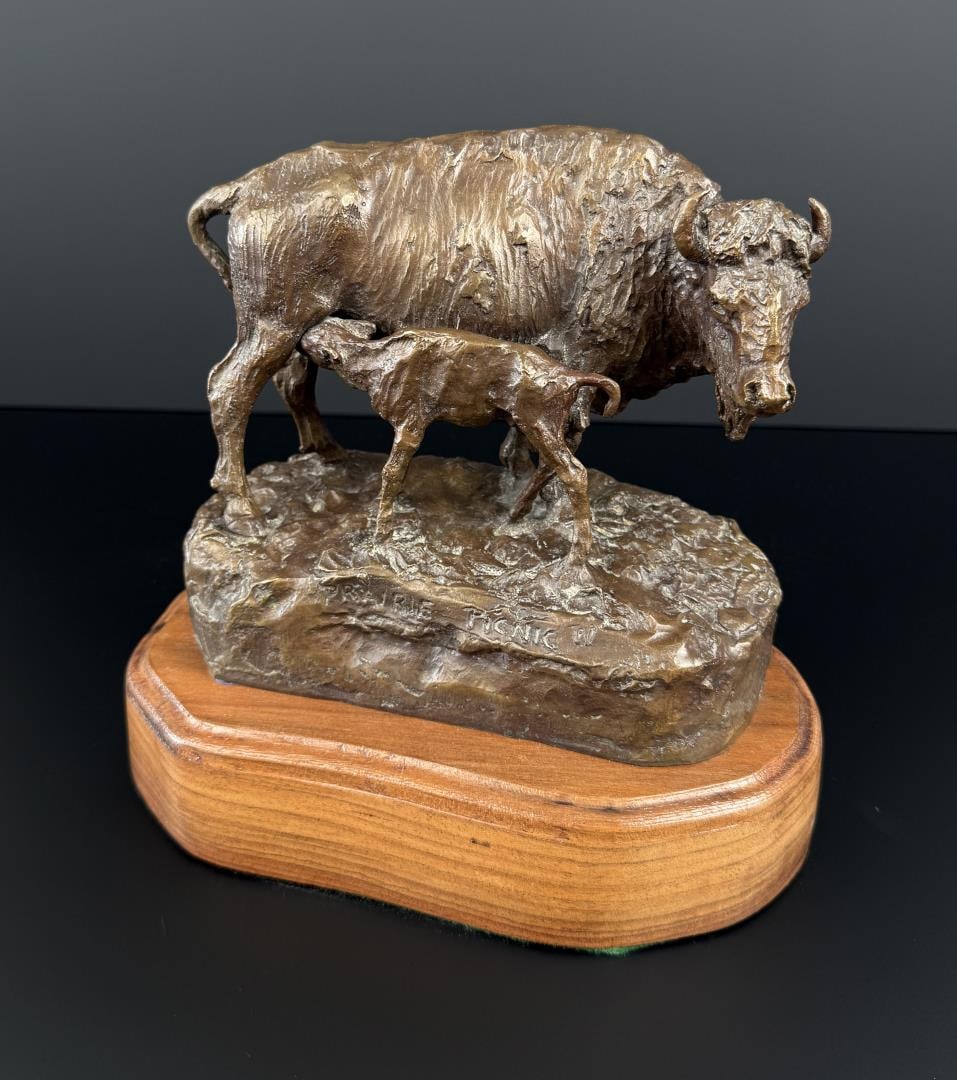 Bob Scriver Prairie Picnic Bronze (1 of 10)