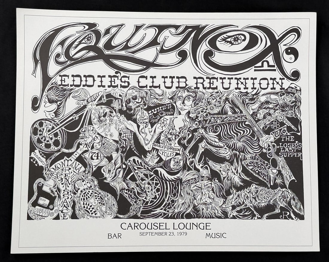 Jay Rummel Missoula Montana Eddies Club Poster (1 of 3)