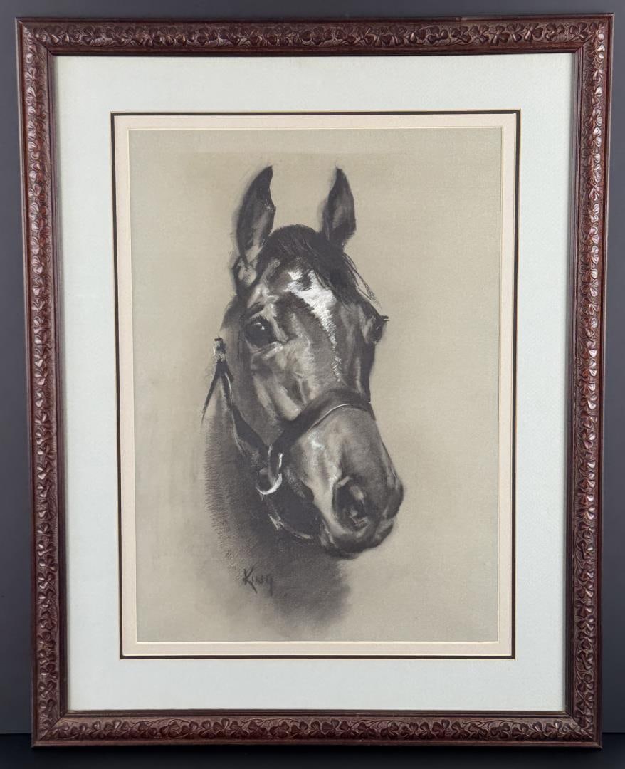 Jack Jac Elmo King Saddlehorse Drawing (1 of 4)