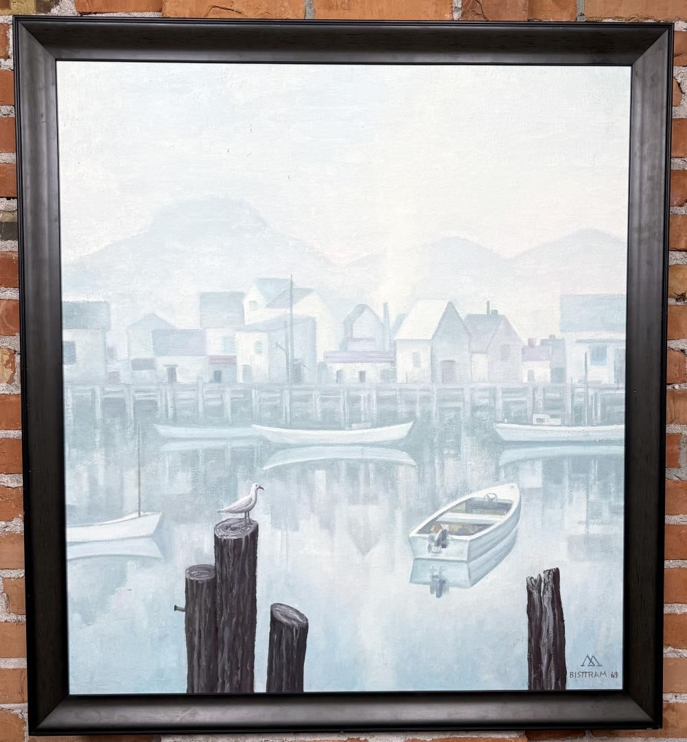 Emil Bisttram Lifting Fog Painting (1 of 6)