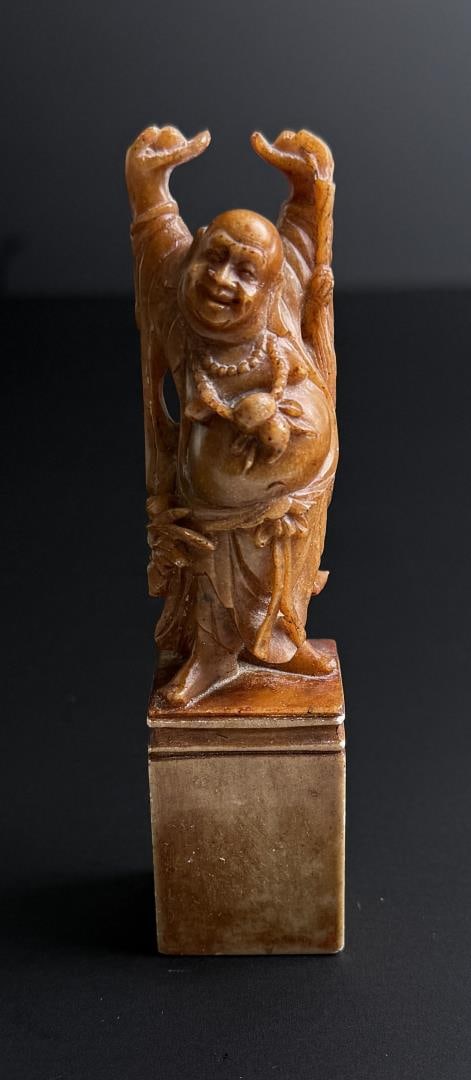 Chinese Shoushan Stone Buddha Chop Seal (1 of 7)