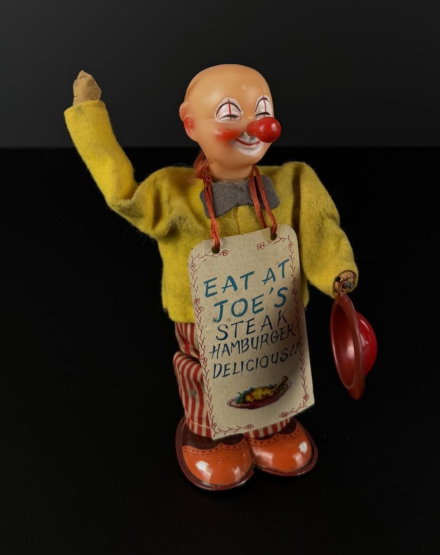 1950s Nomura KoKo Wind Up Clown Toy (1 of 7)
