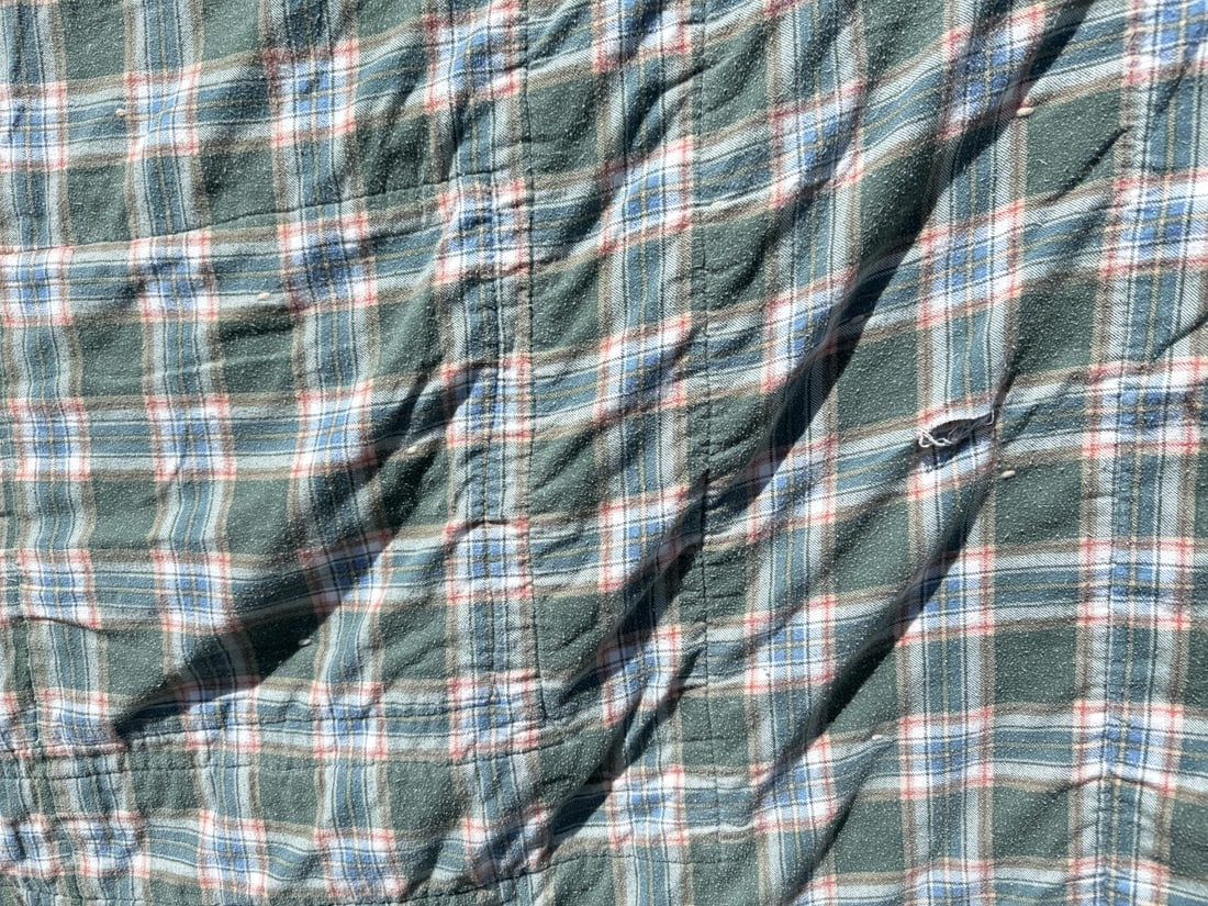 1940s Patchwork Harvest Quilt - 12