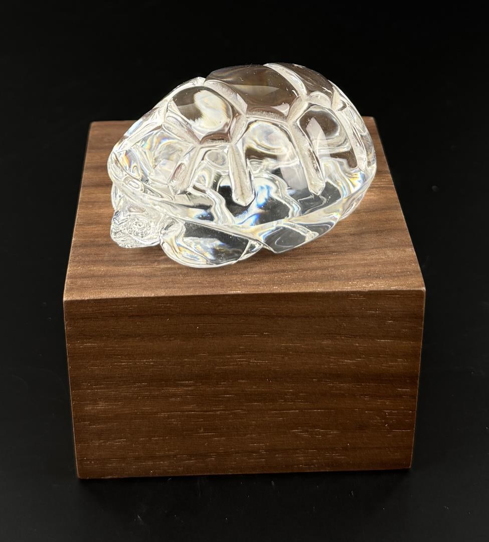 Steuben Crystal Turtle Paperweight (1 of 5)