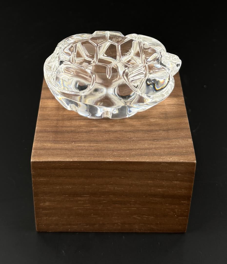 Steuben Crystal Turtle Paperweight - 3
