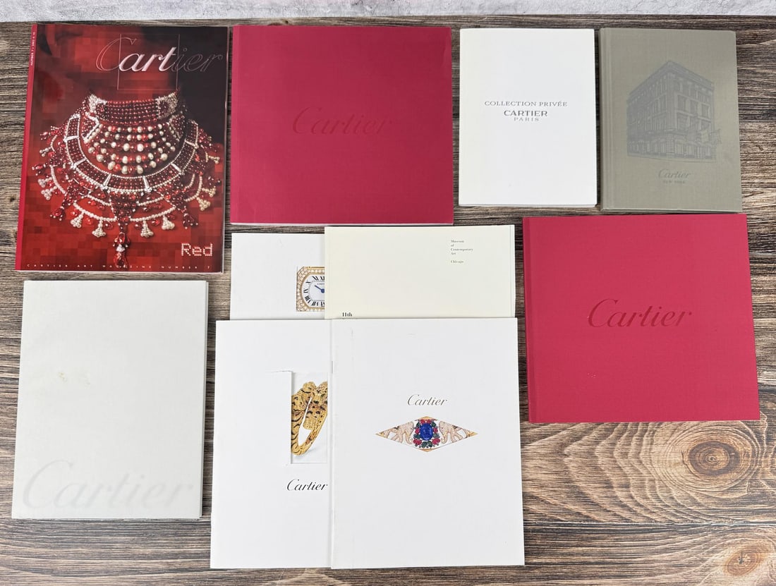 Cartier Catalogs: Nice grouping.