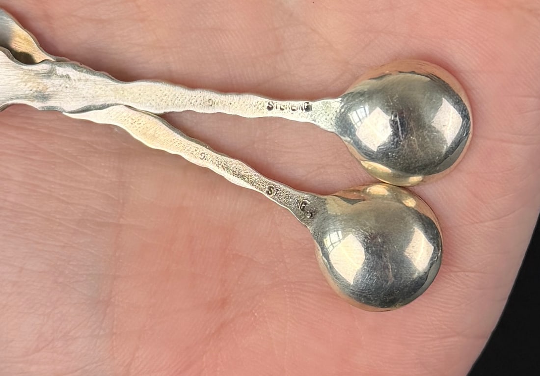 Sterling Silver Single Salt Cellars - 5