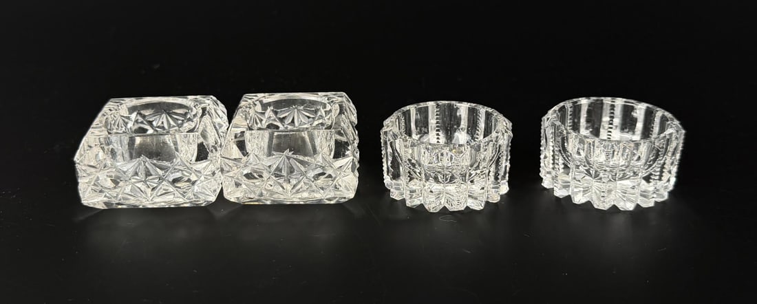 Sterling Silver Single Salt Cellars - 6