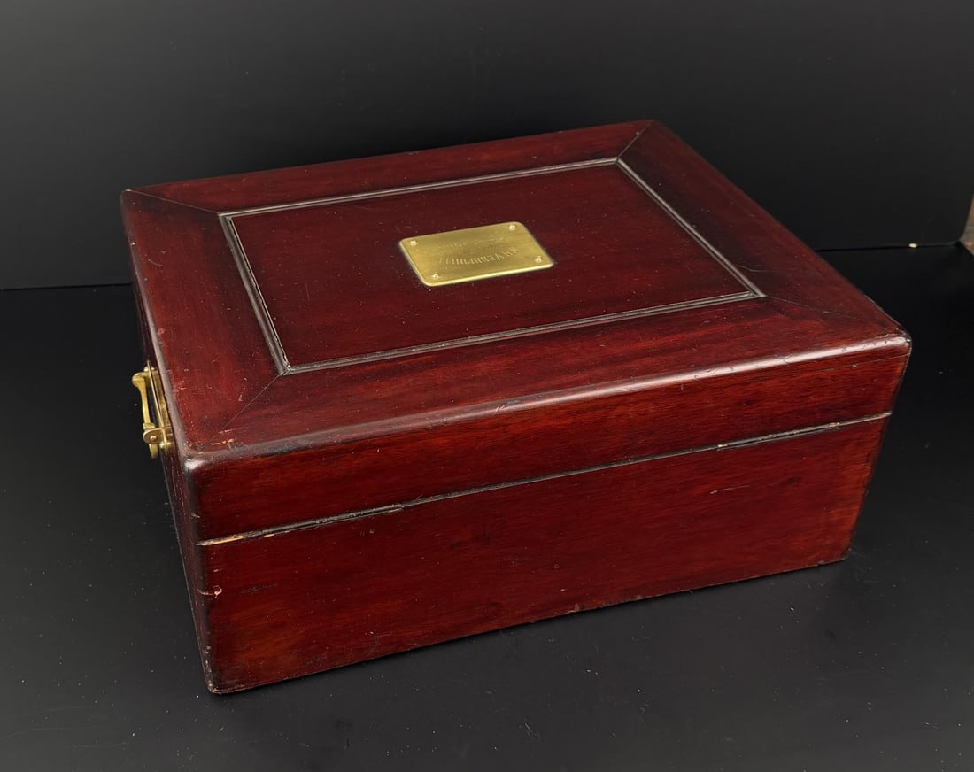 Victorian Locking Flatware Storage Box - 6
