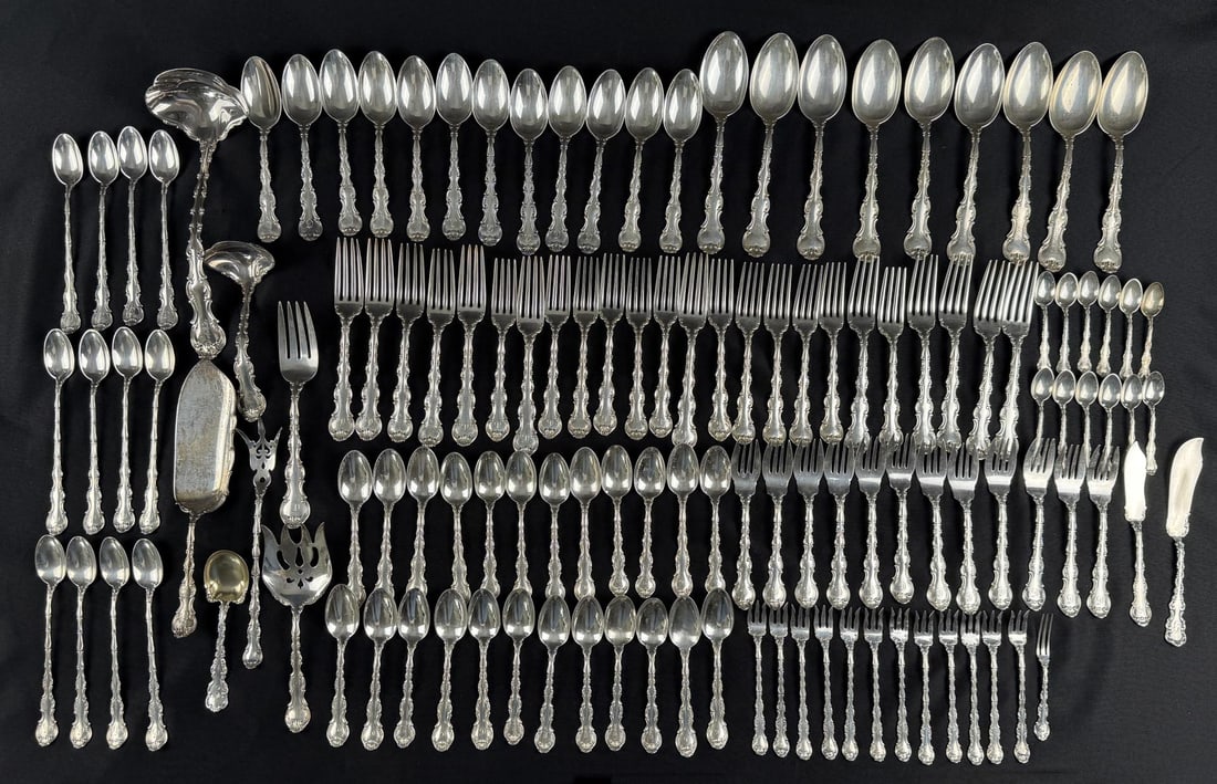 Large Collection of Sterling Silver Flatware (1 of 20)