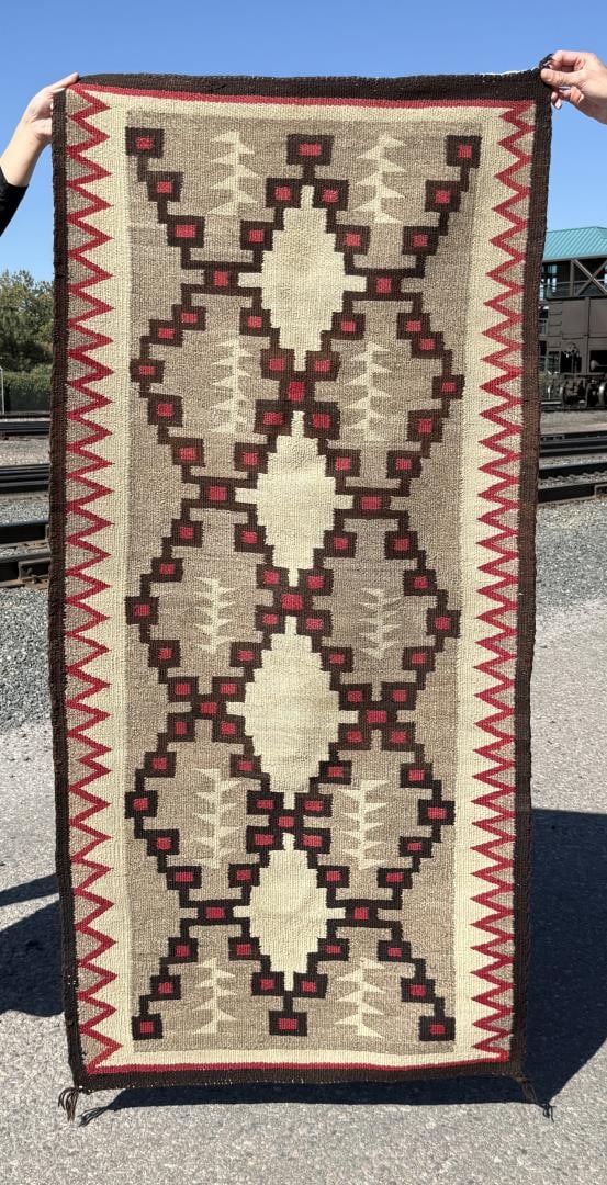 Navajo Indian Transitional Runner Rug (1 of 4)