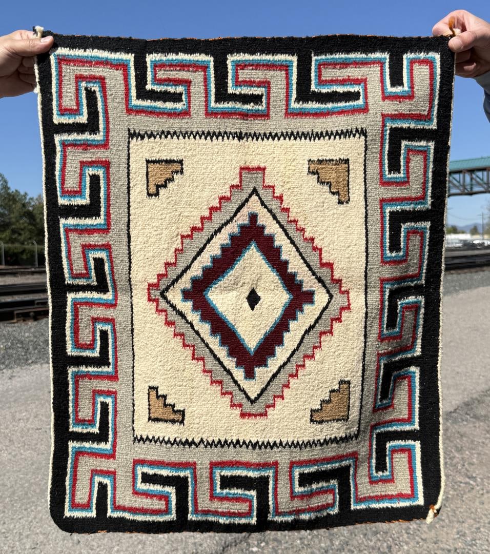 Navajo Indian Teec Nos Pos Rug (1 of 4)